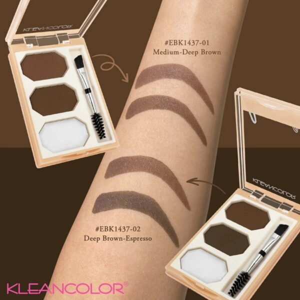 Kit de Cejas Kleancolor (EBK1437) - Image 3